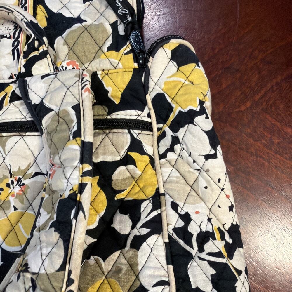 Vera Bradley Backpack Dogwood Flowers Yellow and White 12x15 - See Description - Picture 14 of 16